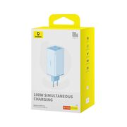 Incarcator GaN6 USB, Type-C Baseus, 100W, P10162705312-00