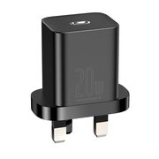 Incarcator priza UK Anglia, Type-C Baseus, 20W, CCSUP-K01