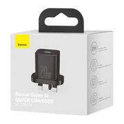 Incarcator priza UK Anglia, Type-C Baseus, 20W, CCSUP-K01