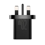 Incarcator priza UK Anglia, Type-C Baseus, 20W, CCSUP-K01