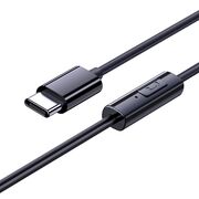 Casti audio in-ear cu fir Type-C Baseus Encok CZ11, negru