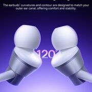Casti audio in-ear cu fir Type-C Baseus Encok CZ11, alb