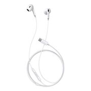 Casti cu fir audio USB-C half-in-ear Baseus Encok CZ17, alb