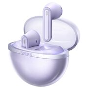 Casti wireless Earbuds half-in-ear TWS Baseus Bowie E5, mov