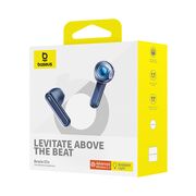 Casti half-in-ear TWS Bluetooth ANC Baseus Bowie E5x, albastru