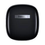 Casti Bluetooth half-in-ear TWS Baseus Bowie WX5, negru