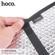 Parasolar auto parbriz Hoco ZP3, 130 x 60cm, argintiu