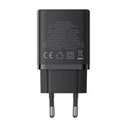 Incarcator GaN priza 2x USB, Type-C, Fast Charging, 30W Baseus, P10111402113-00