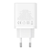 Incarcator GaN priza 2x USB, Type-C, Fast Charging, 30W Baseus, P10111402213-00
