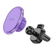 Suport telefon auto magnetic grila ventilatie Hoco H1, turcoaz