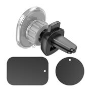 Suport telefon auto magnetic grila ventilatie Hoco H1, turcoaz