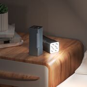 Lanterna LED cu acumulator extern, power bank USB, USB Type-C Hoco Q15, 10000mAh, 22.5W, negru