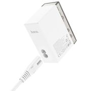 Statie de incarcare priza 3x USB, 3 x USB Type-C + cablu DC Hoco N36, 65W, alb