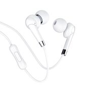 Casti stereo Jack 3.5mm cu microfon Hoco M58, 1.2m, negru
