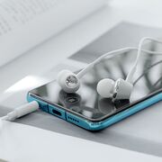 Casti audio in-ear cu microfon Jack 3.5mm Hoco M70, 1.2m, negru