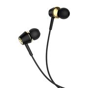 Casti audio in-ear cu microfon Jack 3.5mm Hoco M70, 1.2m, negru