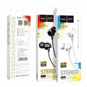 Casti in-ear cu microfon Jack Hoco M60, stereo, HiFi, 1.2m, alb