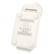 Statie de incarcare wireless MagSafe Hoco CQ3, iPhone, iWatch, AirPods, alb