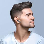 Casti Bluetooth True Wireless ANC, ENC Hoco EQ5, negru