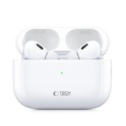 Căști Wireless TWS In-Ear Pro – Bluetooth, Control Tactil, Detectare Automată, Încărcare Wireless MagSafe, Alb