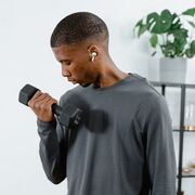 Căști Wireless TWS In-Ear Pro – Bluetooth, Control Tactil, Detectare Automată, Încărcare Wireless MagSafe, Alb