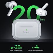 Casti Bluetooth True Wireless Hi-Fi in-ear Hoco EW59, alb