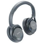 Casti on-ear Bluetooth ANC Hoco W37, multipoint, negru