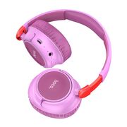 Casti wireless on-ear Jack 3.5mm, card TF Hoco W43, albastru
