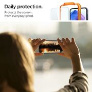 [Pachet 2x] Folie sticla Samsung Galaxy A55 5G Spigen Glas.tR Align Master, transparenta