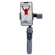 Stabilizator imagine pentru telefon cu trepied, Gimbal cu 3 axe, Inception Mode, Face Tracking, Remote Control, Zoom, 4000 mAh, negru