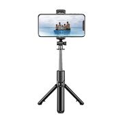 Selfie stick trepied Bluetooth cu telecomanda Techsuit S03, 68cm