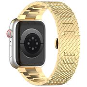 Curea pentru Apple Watch 4, 5, 6, 7, 8, 9, SE, SE2, Ultra, Ultra 2 (42/44/45/49mm) - auriu