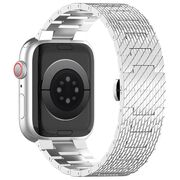 Curea pentru Apple Watch 4, 5, 6, 7, 8, 9, SE, SE2, Ultra, Ultra 2 (42/44/45/49mm) - argintiu