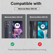 Folie sticla securizata pentru Motorola Moto G54, G54 Power Edition full-face/glue, Aiyando, margini negre