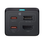 Statie de incarcare Charging Station GaN5 Pro (CCGP110201) - HDMI 4K, 2xType-C, USB, 67W, 1.5m, Cablu Type-C, 100W, 40Gbps, 1m, negru, CCGP110201