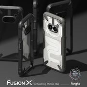 Husa Nothing Phone (2a), (2a) Plus Ringke Fusion X, transparent / negru