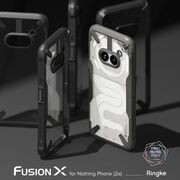 Husa Nothing Phone (2a) Ringke Fusion X, transparent / gri