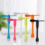 Mini ventilator portabil USB, flexibil Techsuit TUF1, negru