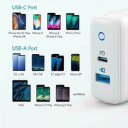 Incarcator priza Type-C, USB, 33W Anker A2626LD1, gri