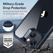 Husa iPhone 15 ESR Air Armor, transparent / albastru