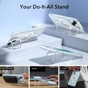 Husa pentru  iPhone 15 Plus - ESR Classic Hybrid HaloLock cu Magsafe si Kickstand - albastru