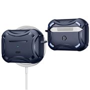 Husa Apple AirPods Pro 1 / 2 ESR Cyber Armor Tough HaloLock, albastru