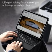 Husa + tastatura iPad 11 2025, iPad 10 2022 ESR Rebound Magnetic, negru