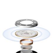 Căști Wireless TWS In-Ear cu Bluetooth, Noise Cancelation, Control Tactil, Încărcare Wireless, Alb