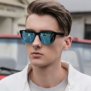 Ochelari de soare barbati polarizati Techsuit, negru, 0717