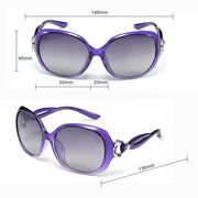 Ochelari cu protectie UV pentru femei Techsuit, maro, 2962