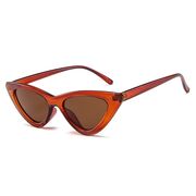 Ochelari de soare triunghiulari dama Techsuit, maro, 5040
