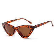 Ochelari de soare triunghiulari dama Techsuit, leopard, 5040