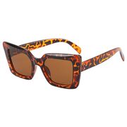 Ochelari patrati si mari pentru femei Techsuit, leopard, 5277