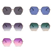 Ochelari hexagonali mari pentru femei Techsuit, gradient, 8561